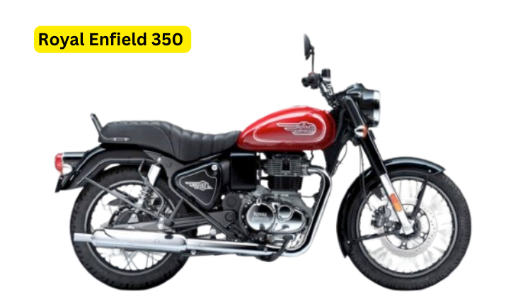 Royal Enfield 350 SilverRed